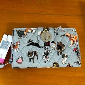 Vera Bradley RFID Turnlock Wallet